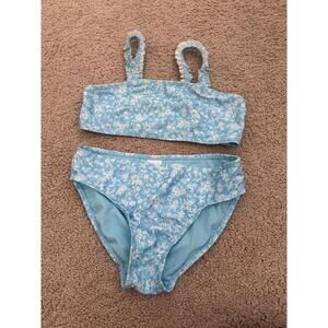 Breaking Waves Girls 2 piece swim set size 14